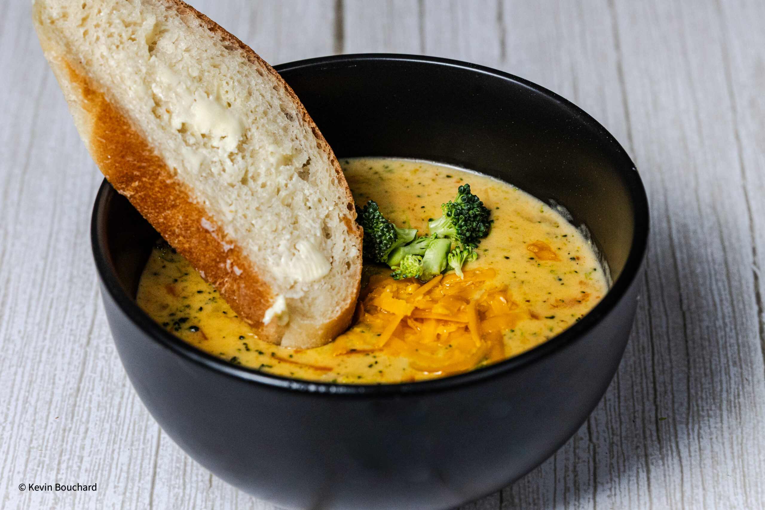 Broccoli Cheddar Soup with Sharp Cheddar and Creamy Texture